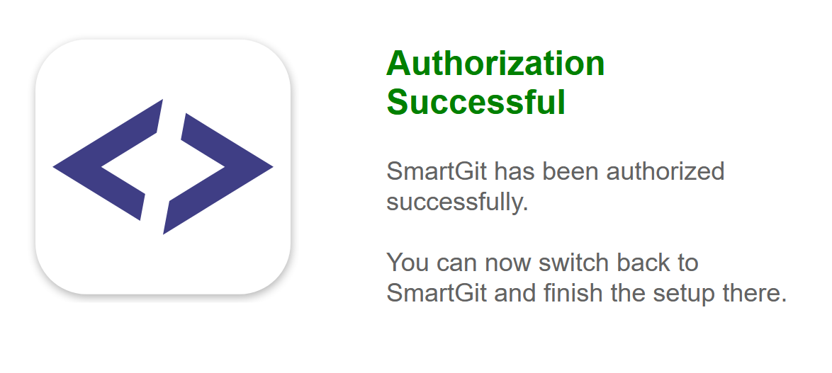SmartGit 23.1 OAuth 2.0 setup for GitHub, GitLab, and Bitbucket account integration